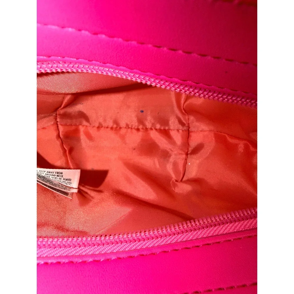 Walt Disney Parks Princess Mini Handbag Pink‎ Gold Silhouette Graphics Kids Bag